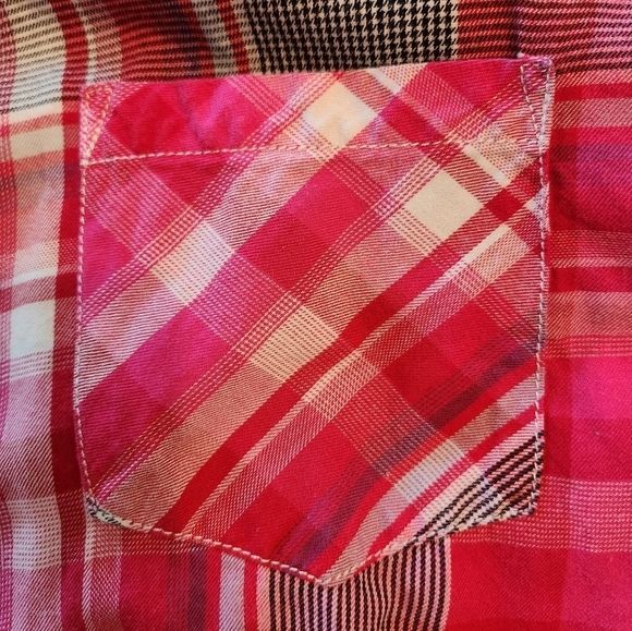 Victoria Secret Pink Plaid Shirt - Picture 7 of 12